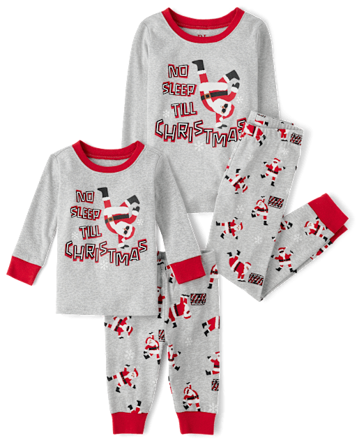 Matching Kids Pajamas - No Sleep Till Christmas Collection