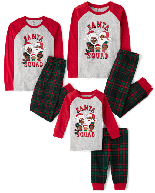 Matching Family Pajamas - Santa Squad Collection