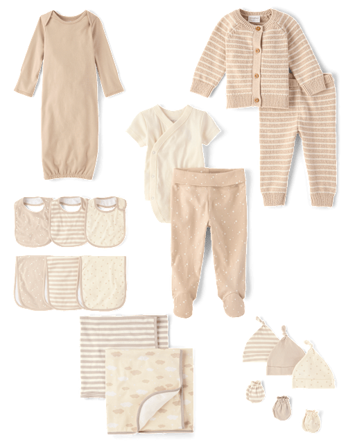 Coffret cadeau Essentiels pour bébé - Collection Étoile