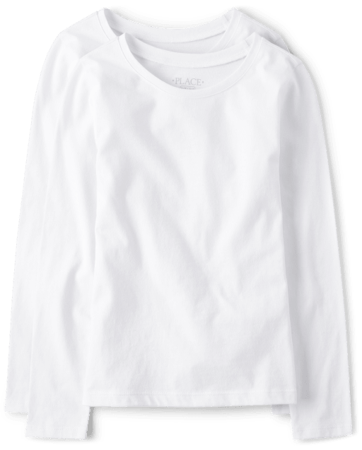 Paquete de 2 camisetas para niña