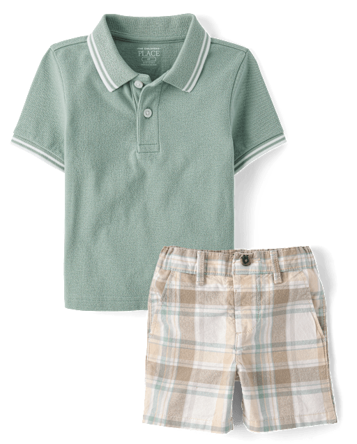 Baby And Toddler Boys Tipping 2-Piece Outfit Set