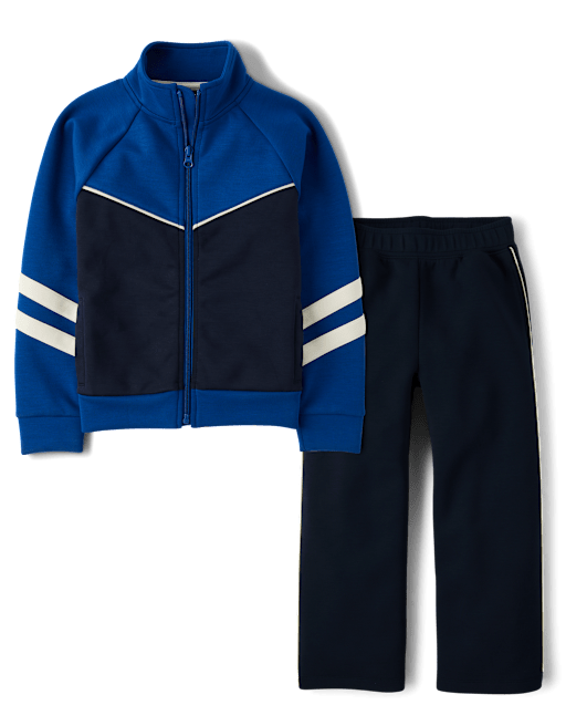 Kids Contrast Scuba Tracksuit