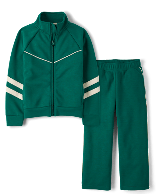 Kids Contrast Scuba Tracksuit