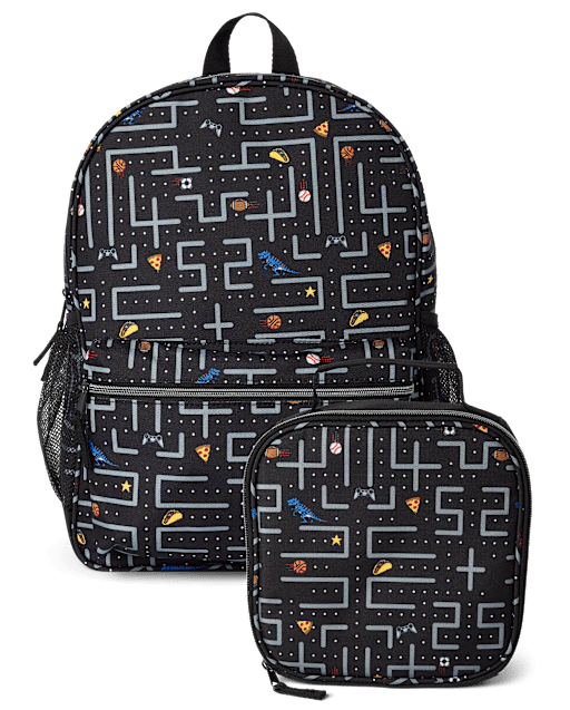 Boys Video Game Backpack 2-Piece Set