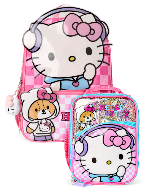 Toddler Girls Hello Kitty® Backpack 2-Piece Set