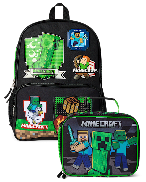 Boys Minecraft™ Backpack 2-Piece Set