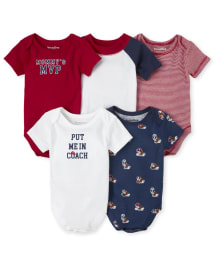 The Childrens Place Baby Boys Long Sleeve Graphic Layette