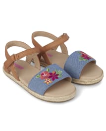 Girls espadrille sandals sale