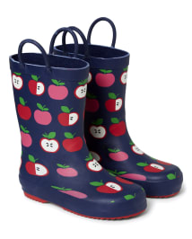 Hatley apple rain boots deals
