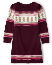 Gingerbread sweater dress cheap