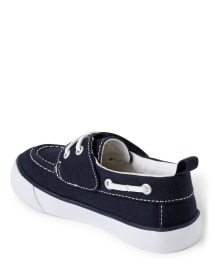 Boys Canvas Boat Shoes Country Club Gymboree CA NAVY