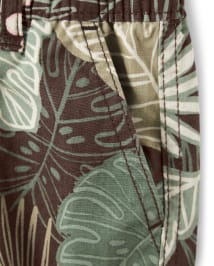 Boys Leaf Pull On Shorts - Safari Camp