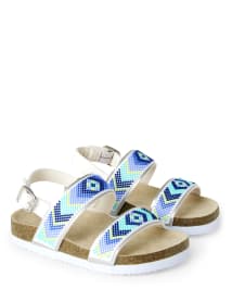 Sandales Fille Chevron - Island Getaway