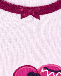 Girls Elephant Snug Fit Cotton Pajamas - Gymmies