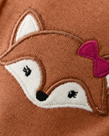Girls Fox Knit Leggings Harvest FALL FOLIAGE Gymboree CA