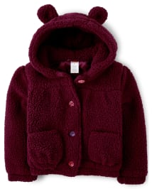 Next girls teddy coat cheap