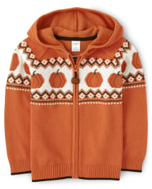 Orange zip up sweater store