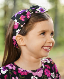 Couvre-chef à nœud floral pour filles - Tree House