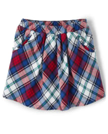 Fille à carreaux Jupe-short - Teacher's Favorite