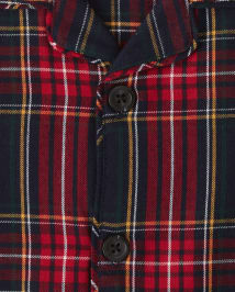 Pyjama 2 pièces en flanelle à carreaux pour enfants - Gymmies