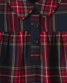 Girls Plaid Flannel Nightgown - Gymmies