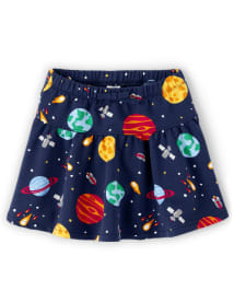 Girls Space Skort - Comet Club