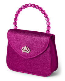 Girls Glitter Bag Royal Princess WLDFUCHSIA Gymboree CA
