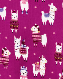 Girls Llama Ponte Jeggings - Little Llamas