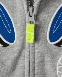 Boys Headphones Zip Up Hoodie - Rock Academy