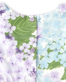 Girls Mommy And Me Hydrangea Dress - Spring Blooms