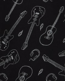 Short à enfiler pour guitare pour garçon - Rock Academy