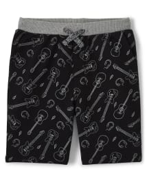 Short à enfiler pour guitare pour garçon - Rock Academy