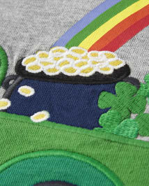 Haut raglan de la Saint-Patrick pour garçons - Petit lutin