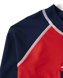 Boys Pirate Ship Rashguard - Splish-Splash