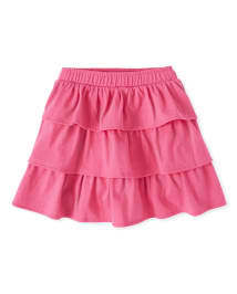 Jupe-short Fille Tiered - Rock Academy