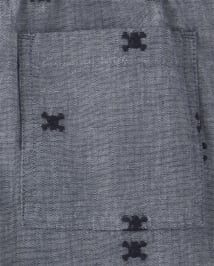 Boys Skull Pull On Shorts - Aye Aye Matey