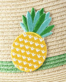 Chapeau de soleil ananas pour filles - Splish-Splash