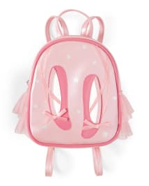 Girls Embroidered Ballet Slippers Mini Backpack Prima Ballerina PINK Gymboree CA