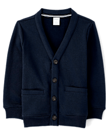 Boys Fleece Cardigan - Uniform