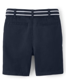 Gymboree  Boys Belted Chino Pants With Stain And Wrinkle