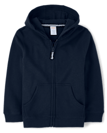 Boys Zip Up Hoodie - Uniform