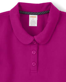 Girls Stain-Resistant Polo Dress - Uniform