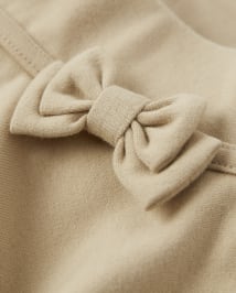 Girls Ponte Bow Skort - Uniform