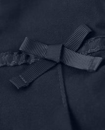 Pull plissé pour filles avec résistance aux taches et aux plis - Uniforme