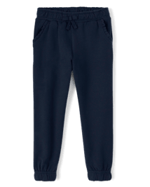 Girls Fleece Jogger Pants - Uniform