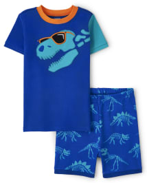 Pyjama ajusté en coton à motif dinosaure pour garçon - Gymmies