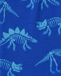 Boys Short Sleeve Birthday Dino Alligator Snug Fit Cotton Pajamas - Gymmies