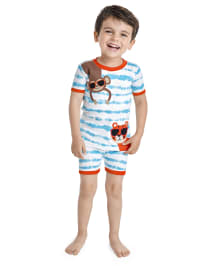 Boys animal pjs outlet