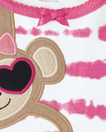 Pyjama en coton Fille Animal Snug Fit - Gymmies