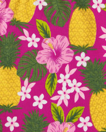 Girls Pineapple Snug Fit Cotton Pajamas - Gymmies